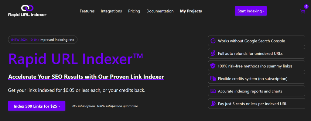 Rapid URL Indexer